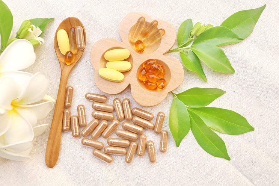 Herbal supplements and vitamins